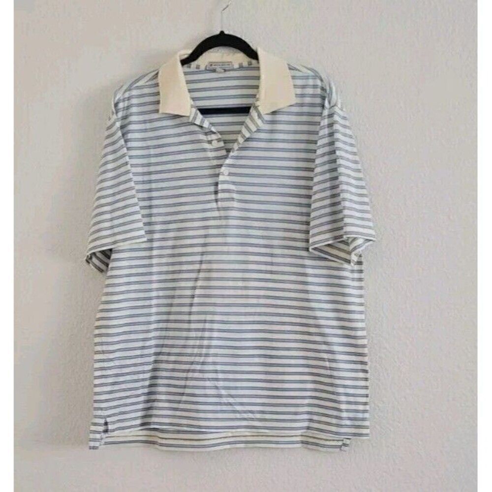 Peter Millar Polo Shirt  Striped Men's Size Medium